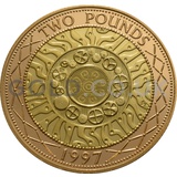 Gold Proof £2 Two Pound Coin (Double Sovereign)