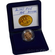 Gold Proof Half Sovereign Boxed (1982)