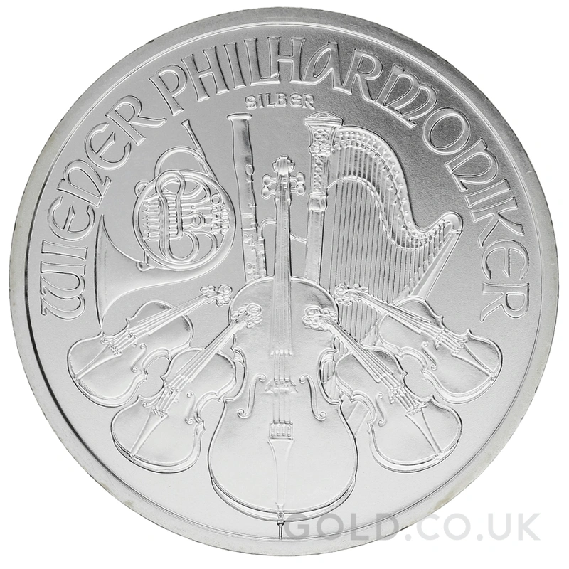2012 Austrian Philharmonic Silver Coin 1oz