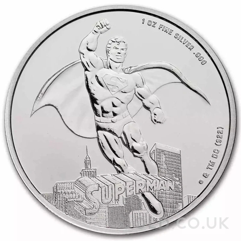 2023 Superman Silver Coin 1oz