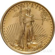 2002 1/10oz Gold American Eagle Coin