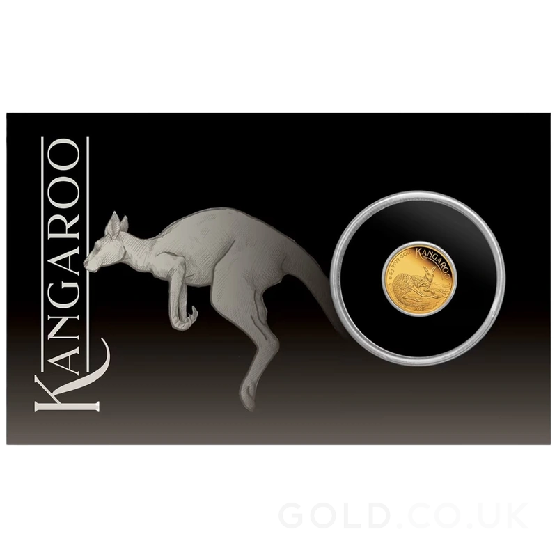 2025 0.5g Australian Mini Roo Proof Gold Coin