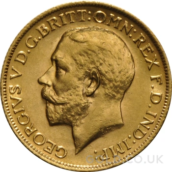 1925 Gold Sovereign Coin George V Sydney