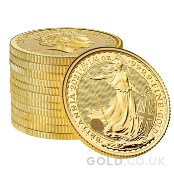 2021 1/4oz Gold Britannia Coin