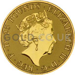 Gold 1/4oz Falcon of the Plantagenets (2019)