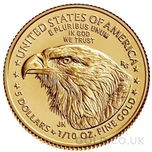 Tenth Ounce American Eagle Gold Coin (2022)