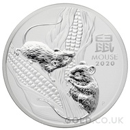 Silver Perth Mint Year of the Mouse 2oz (2020)