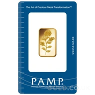 10g PAMP Rosa Gold Bar