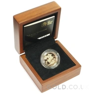 Boxed Gold Proof Sovereign (2013)
