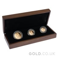 Gold Proof Sovereign Three Coin Boxed Set (2011)