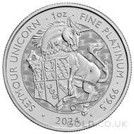 Seymour Unicorn 1oz Platinum Tudor Beast (2024)