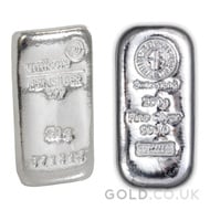 250g Silver Bar (Best Value)