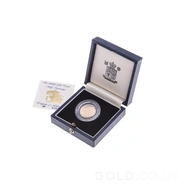 1992 Gold Proof Half Sovereign Boxed