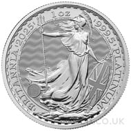 Platinum 1oz Britannia (2025)