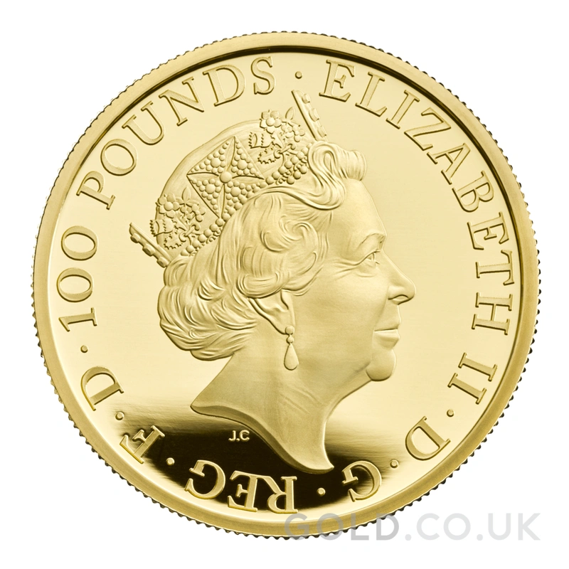 2023 Royal Mint 1oz Year of the Rabbit Proof Gold Coin Boxed