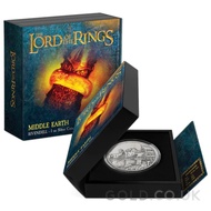 Mordor The Lord of the Rings 1oz Proof Silver Coin (2022)
