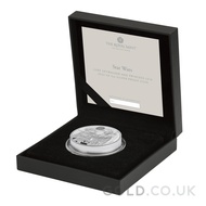 Luke Skywalker & Princess Leia 2oz Proof Silver Coin Boxed (2023)