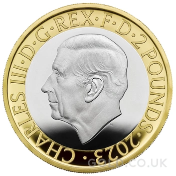 2023 £2 Piedfort Proof Ada Lovelace Silver Coin Boxed