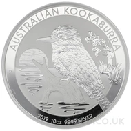 Silver Kookaburra 10oz (2019)