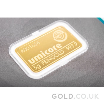 5g Gold Bar Umicore