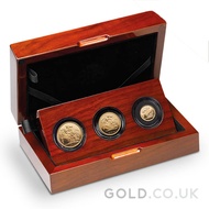 Gold Proof Sovereign Standard Three Coin Boxed Set (2014)