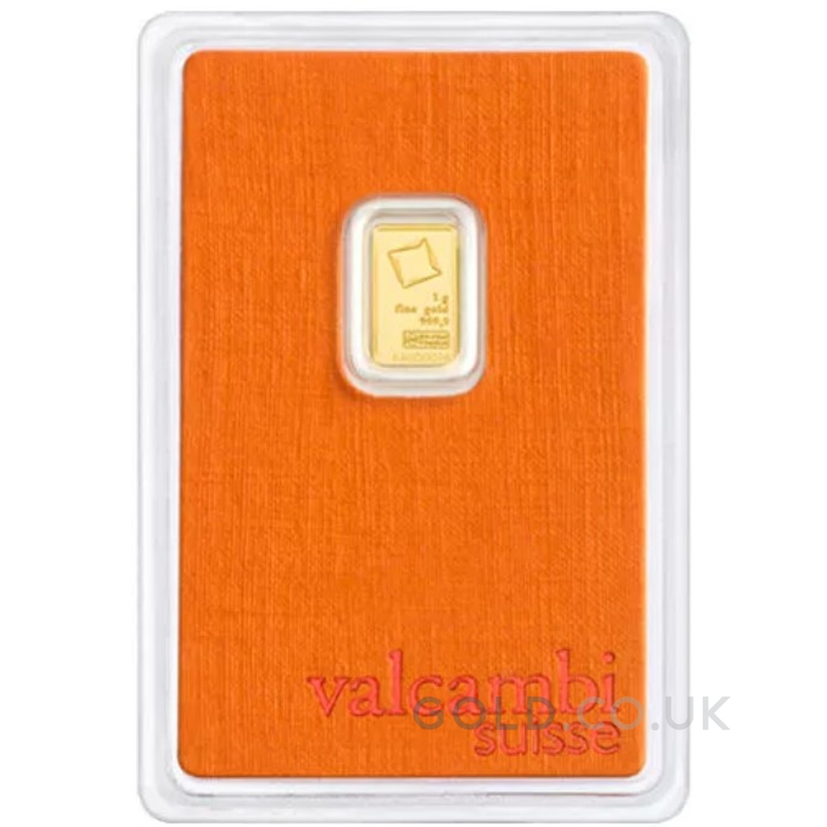 1g Gold Bar Valcambi 