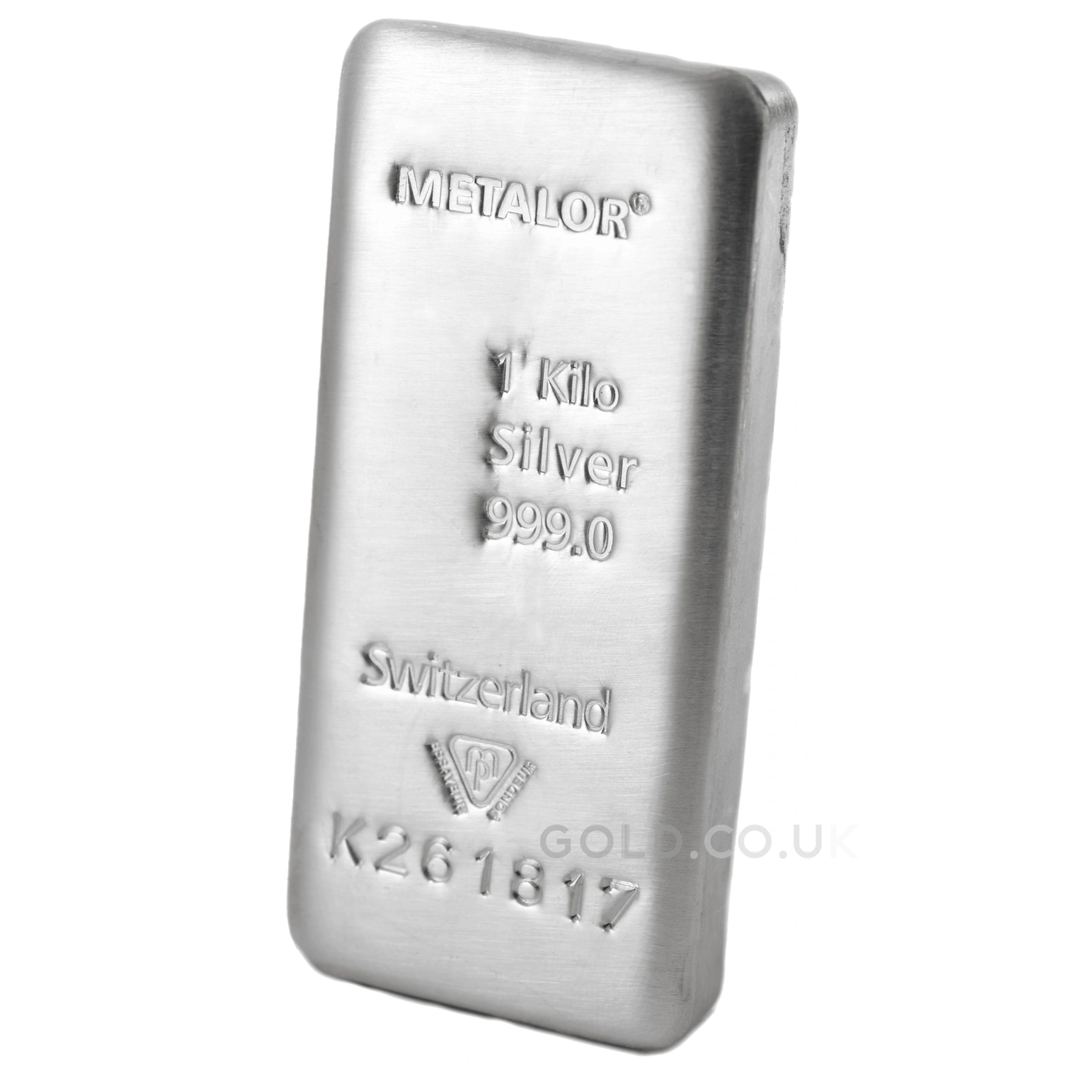 1kg Silver Bar Metalor