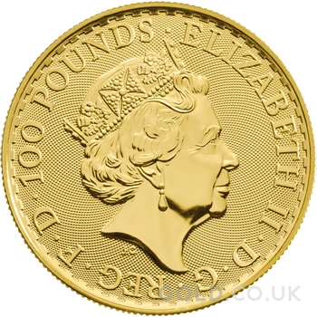 2019 Gold Britannia Coin 1oz Oriental Border