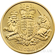 Royal Arms 1oz Gold Coin (2021)