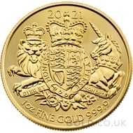 Royal Arms 1oz Gold Coin (2021)