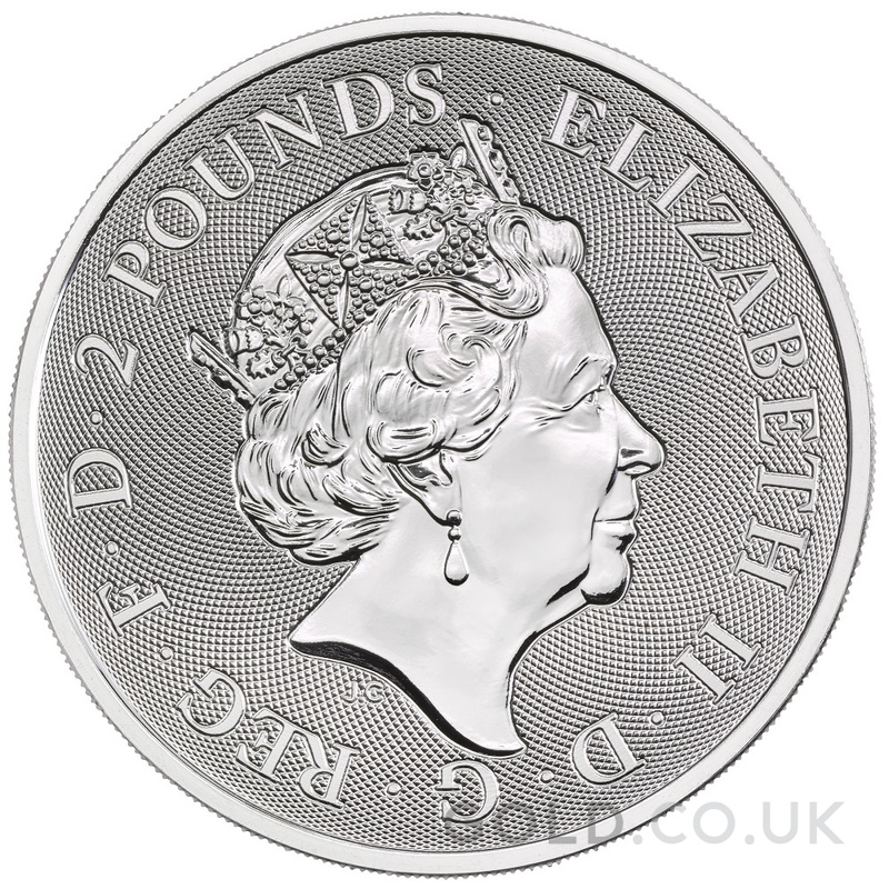 2020 Royal Mint Valiant Silver Coin 1oz 