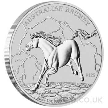 2024 1oz Silver Australian Brumby Coin