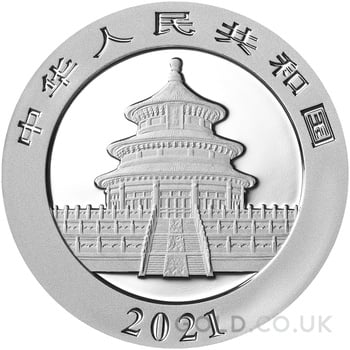 2021 30g Chinese Panda Silver Coin