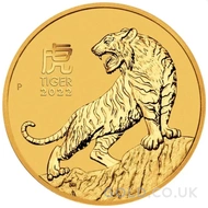 Gold Perth Mint Year of the Tiger 1oz (2022)