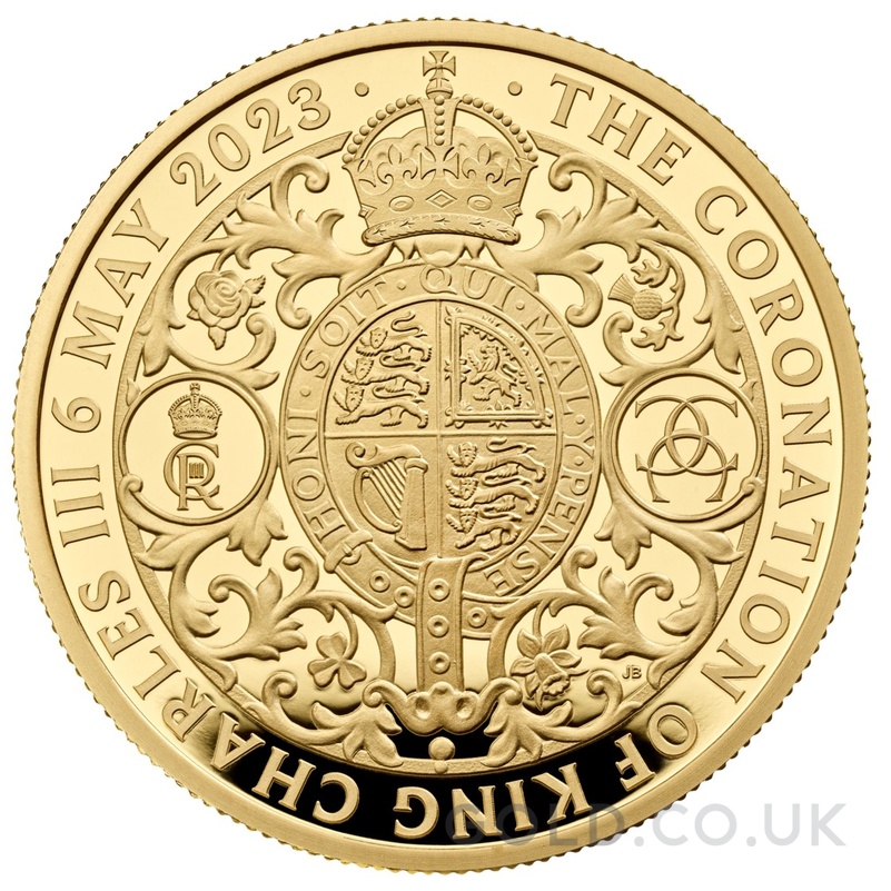 2023 1oz Gold Coronation of King Charles III Proof Coin Boxed