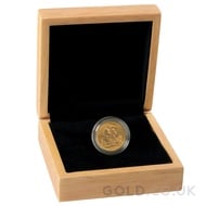 Elizabeth II Young Head Gold Sovereign in Gift Box
