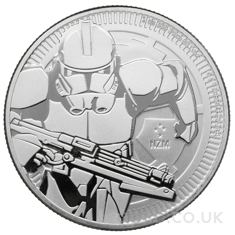2019 1oz Star Wars Silver Coin Clone Trooper