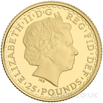 2009 Proof 1/4oz Gold Britannia Coin