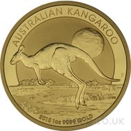 Gold Australian Kangaroo 1oz (2015)