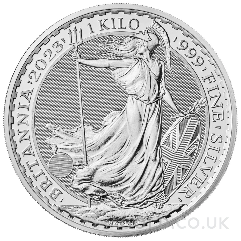 2023 1kg Silver Britannia Coin King Charles III