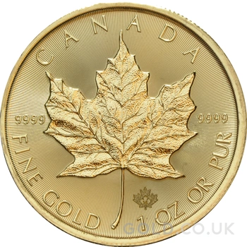 2018 Canadian Maple Leaf Gold Coin 1oz