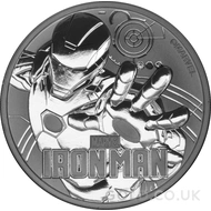 1oz Silver Iron Man (2018)