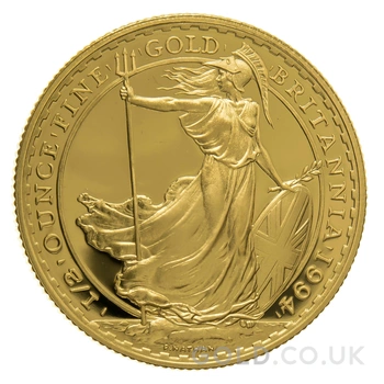 1994 Proof 1/2oz Gold Britannia Coin