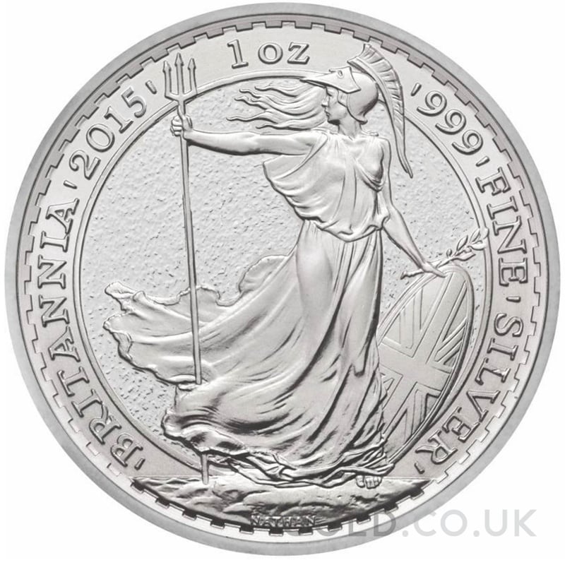 VAT FREE for Storage - 1oz Silver Britannia Coin