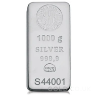 1 Kilo Nadir Silver Bar