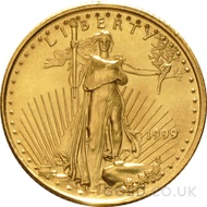 1999 1/10 oz Gold America Eagle