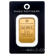1oz Rand Refinery Gold Bar