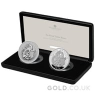 Tudor Dragon - Tudor Beasts Proof Silver Two Coin Set (2024)