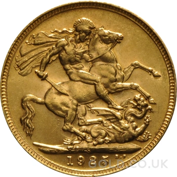 1925 Gold Sovereign Coin George V Sydney