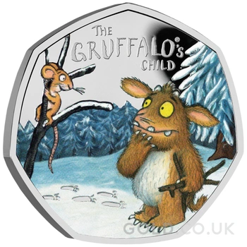 2024 The Gruffalo's Child Proof 50p Silver Coin Boxed